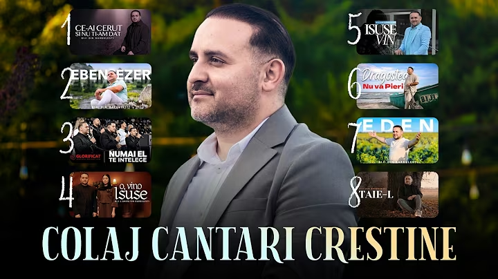 Thumbnail YouTube realizat de Chemarea Cerului pentru un artist creștin